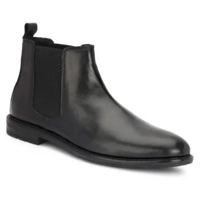 Leather Slip on Chelsea Boot